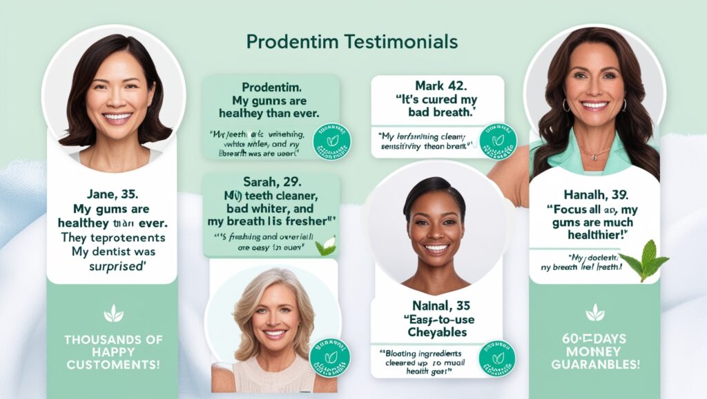 Prodentim happy testimonials