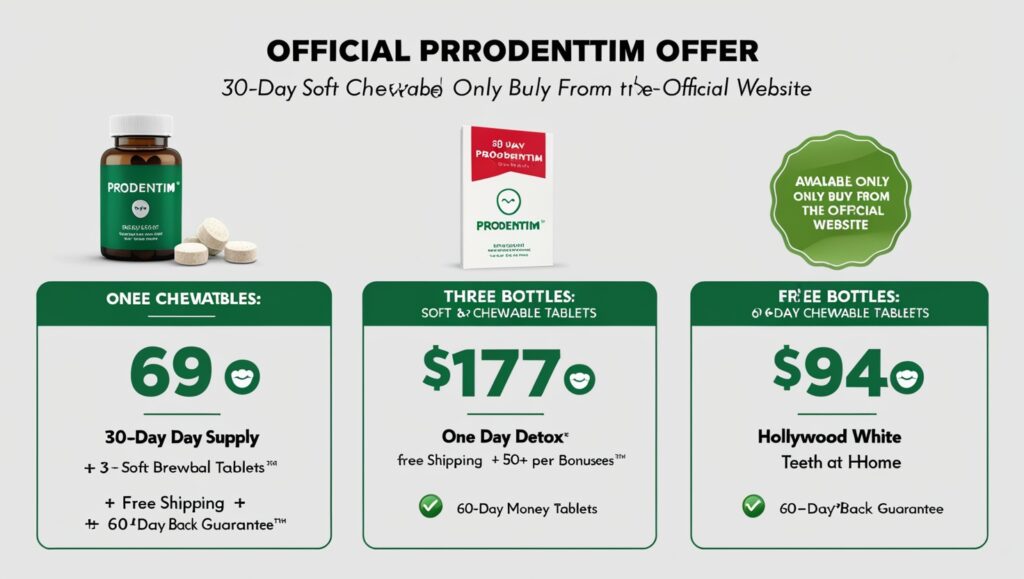 Prodentim official website offer