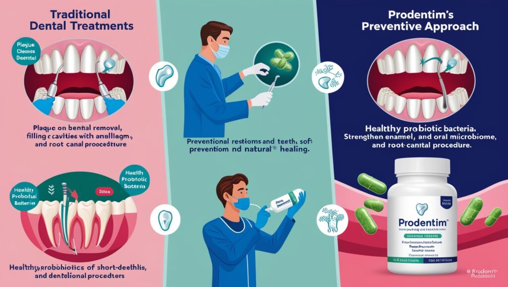 Prodentim preventive vs traditional dental approach